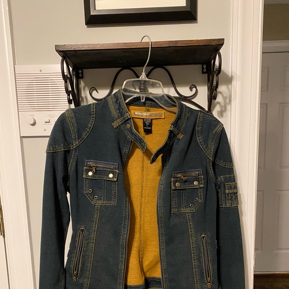 Express womens denim jacket - Picture 4 of 7